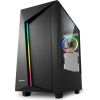 Sharkoon REV100, tower case (black, tempered glass)