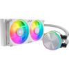 Cooler Master PL240 Flux white Edition 240mm, water cooling (white) Procesoru dzesēšana