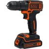 Black&Decker BDCDC18KB cordless screw driller + case + 2 Batteries 1.5Ah