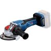 BOSCH  GWX 18V-15 P 18V (bez akumulatora un lādētāja) 06019H6F00 Akumulatora leņķa slīpmašīna