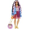 Mattel Barbie Extra Doll (Basketball Jersey) - HDJ46