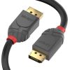 Lindy DisplayPort 1.2 cable Anthra Lindye 10m - 36486