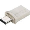 Transcend JetFlash 890 128 GB, USB stick (silver)