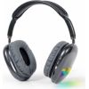 Austiņas Gembird Bluetooth Stereo Headset with LED Light Effect Black