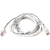 goobay Patch cable Cat6 U/UTP flat white 1,0m