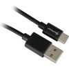 Sharkoon USB 2.0 A - USB C Adapter - black - 1m