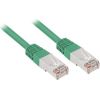 Sharkoon cable RJ45 CAT.5e SFTP - green 1.5m