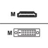 Sharkoon HDMI - DVI-D (24+1) - 1m - cable adapter - black