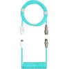 Cooler Master spiral cable 1.5 meters (turquoise, for keyboards, with Aviator Connector)