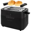 ProfiCook PC-TA 1244, toaster (black/black (matt))