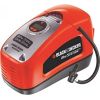 Black&decker BLACK + DECKER compressor ASI300-QS, 11bar, air pump (orange / black, 12 volt cigarette lighter connector)