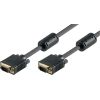 goobay MonitorCable with 15-poligen HD-Plugn, Cable black, 2 meters
