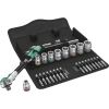 Wera Zyklop Speed ratchet set 8100 SB 6, 3/8, 29 pieces, tool set (speed ratchet with swiveling head)