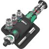 Wera 8009 Zyklop Pocket Set Imperial 2, bit set (black/green, reversible ratchet for 3/8", 1/4")