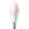 WiZ Colors LED candle C37 E14, LED lamp (replaces 40 watts)