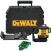 DeWALT Multilīniju lāzeris 18V 3x360 zaļs b/a