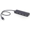 Gembird UHB-CM-U2P4-01 4-port USB Type-C hub, black