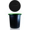 Gio`style Atkritumu tvertne Ecosolution 16L 33x33x33,5cm tumši pelēka/zaļa