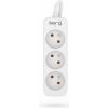 HSK DATA Kerg M02383 3 Earthed sockets - 1.5m power strip with 3x1mm2 cable 10A