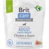 BRIT Care Dog Sustainable Adult Large Breed Chicken & Insect - dry dog food - 1 kg