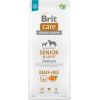 Dry food for older dogs, all breeds (over 7 years of age) Brit Care Dog Grain-Free Senior&Light Salmon 12kg