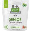 BRIT Care Dog Sustainable Senior Chicken & Insect - dry dog food - 1 kg
