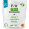 Dry food for adult dogs, large breeds - BRIT Care Grain-free Adult Salmon- 1 kg