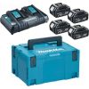 Makita POWER KIT 18V MAKPAC (4 gab BL1850+DC18RD)