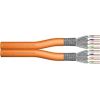 Digitus Professional Cat7 S/FTP installation cable duplex, Dca (orange, 500 meter drum)