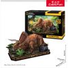 CUBIC FUN National Geographic 3D Puzle Triceratopss