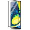 Tempered Glass 9D Aizsargstikls Pilnam Ekrānam Samsung A415 Galaxy A41 Melns