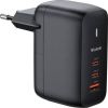 GaN 65W charger Mcdodo CH-0291 2x USB-C, USB-A (black)