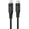 Cable USB MFI Acefast C3-01, USB-C do Lightning, 30W, 1.2m (black)