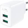Wall Charger Acefast A33, 2x USB, 18W, QC3.0 (white)