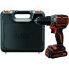 Black&Decker BL186K cordless screw driller + case + rechargeable battery 1.5Ah