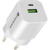 everActive GaN SC-390Q wall charger with USB QC3.0 socket and USB-C PD PPS 30W