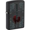 Zippo šķiltavas 48617 Heart Dagger Tattoo Design