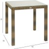 Galds WICKER 73x73xH71cm, kapuèîno