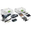 Figūrzāģis ar akumulatoru Festool PSC 420 HPC 4,0 EBI-Set CARVEX; 18 V; 1x4,0 Ah akum.