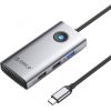 Orico Type-C 5in1 HUB Multifunction Docking Station (grey) Dokstacijas portatīvajiem datoriem