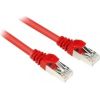 Sharkoon network cable RJ45 CAT.6 SFTP - red - 1.5m