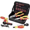 Wiha Wallbox installation tool set (red/yellow, 23 pieces, incl. functional bag)