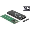 DeLOCK external enclosure for M.2 SATA SSD, drive enclosure 42003