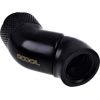 Alphacool Eiszapfen 90° angle adapter 1/4", black - 17250