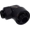 Alphacool Eiszapfen 90° hose fitting 1/4" on 16/10mm, black - 17236