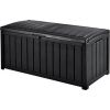 Keter Dārza uzglabāšanas kaste / sols Glenwood Storage Box 390 L - pelēka