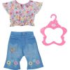 ZAPF Creation BABY born Trend Jeans 43cm, doll accessories (shirt and trousers, including clothes hanger)