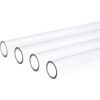 Alphacool ice pipe HardTube PETG pipe, 80cm 13/10mm, clear, 4-pack (18512)