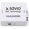 Savio VGA – HDMI Full HD / 1080p 60Hz Converter/ Adapter