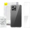 Case Baseus Crystal Series for iPhone 11 pro max (clear) + tempered glass + cleaning kit